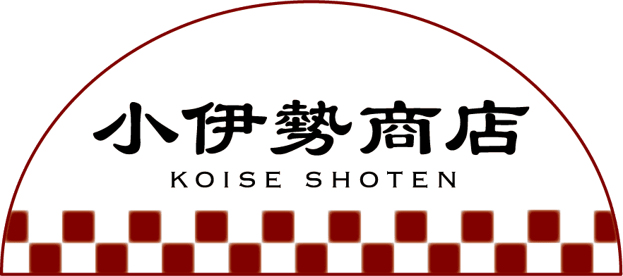 伊勢鮨の姉妹店「小伊勢商店」ロゴ